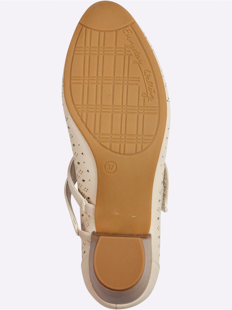 Mocassin Largeur Pied Fort - Taille Standard - Witt Sable - Kiabi