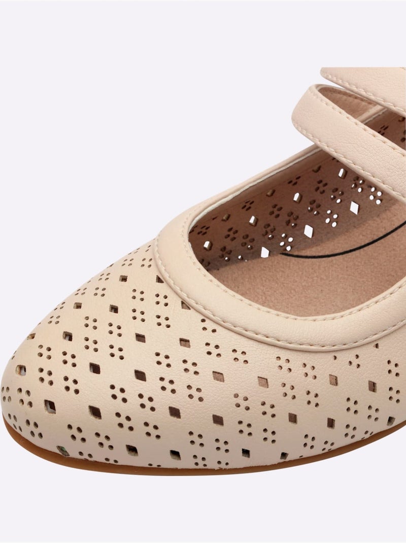 Mocassin Largeur Pied Fort - Taille Standard - Witt Sable - Kiabi