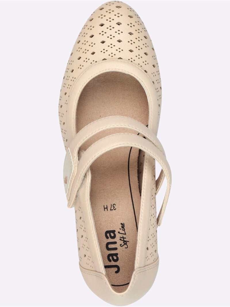 Mocassin Largeur Pied Fort - Taille Standard - Witt Sable - Kiabi