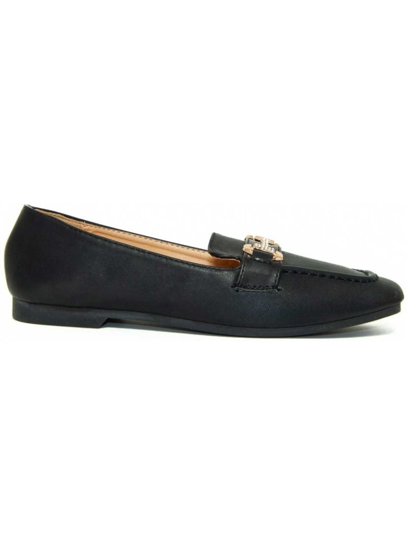 Mocassin Matériau Synthétique Montevita Noir - Kiabi