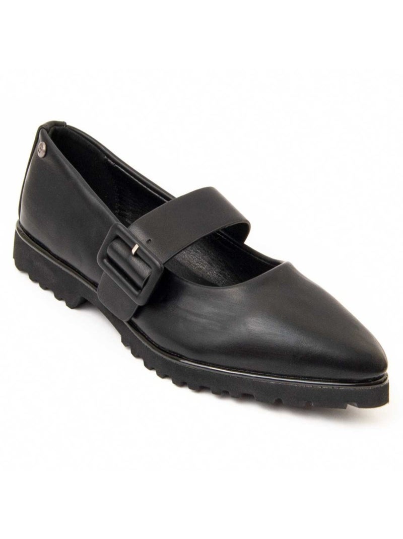 Mocassin Matériel Synthétique Montevita Noir - Kiabi