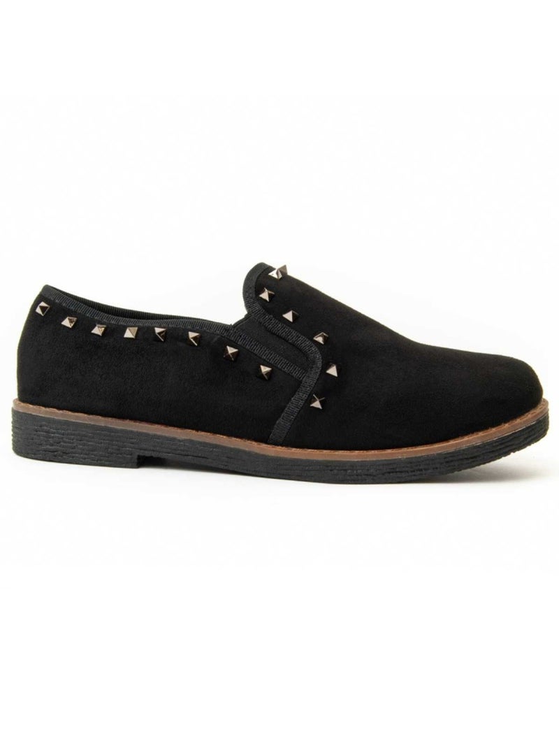 Mocassin Matériel Synthétique Montevita Noir - Kiabi