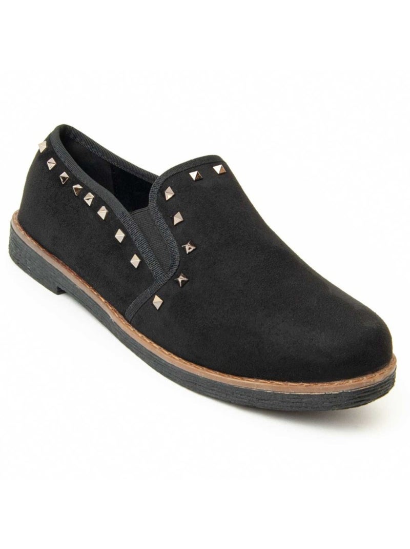Mocassin Matériel Synthétique Montevita Noir - Kiabi