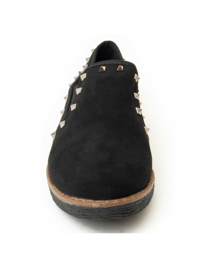 Mocassin Matériel Synthétique Montevita Noir - Kiabi