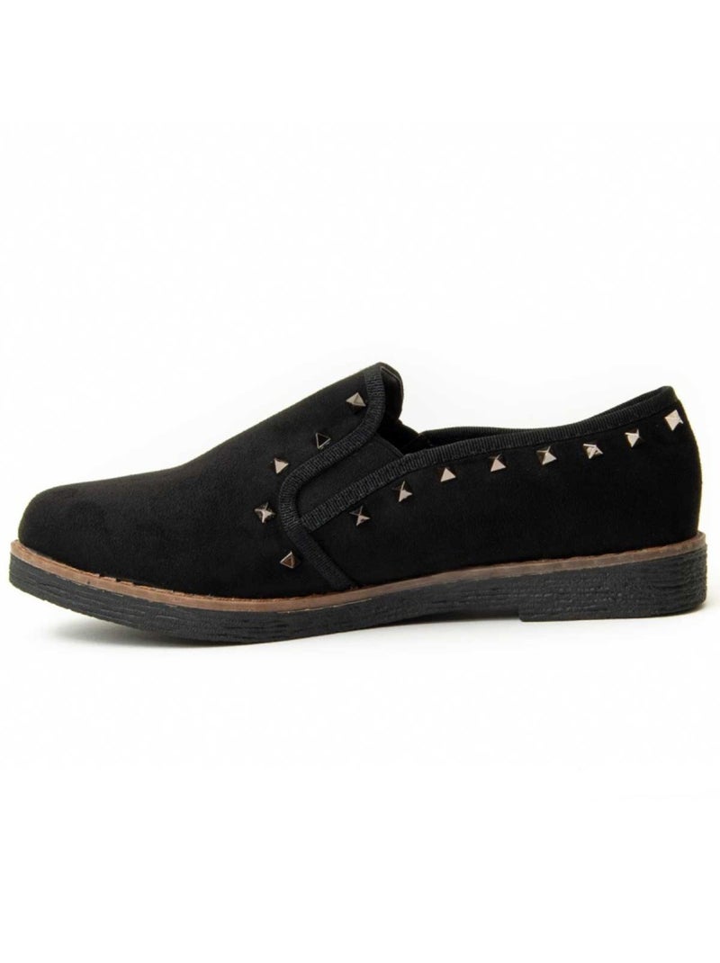 Mocassin Matériel Synthétique Montevita Noir - Kiabi