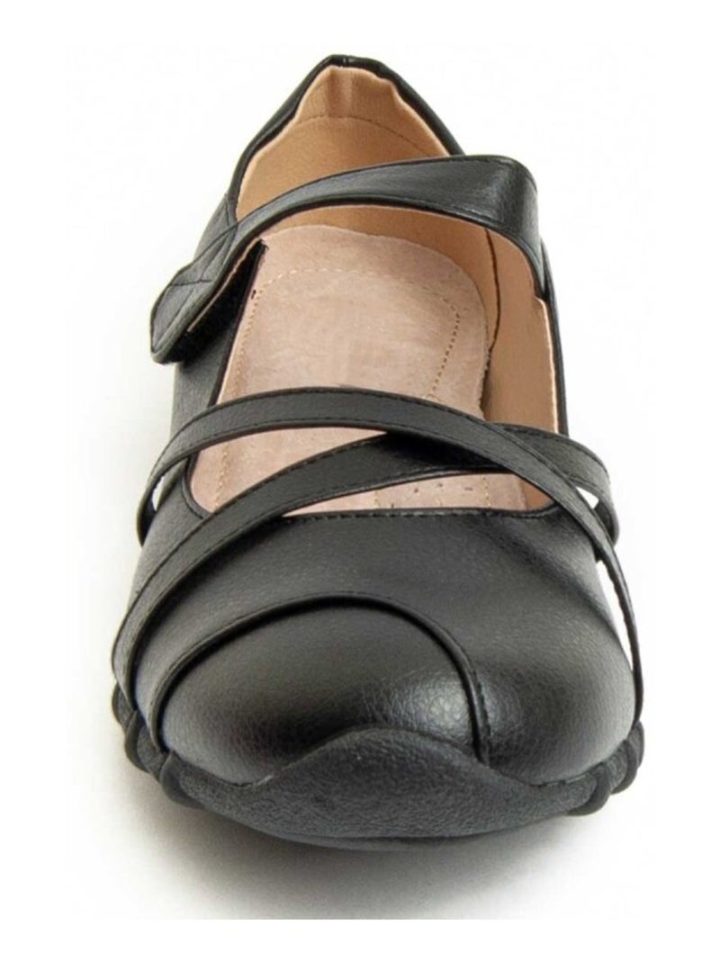 Mocassin Matériel Synthétique Montevita Noir - Kiabi