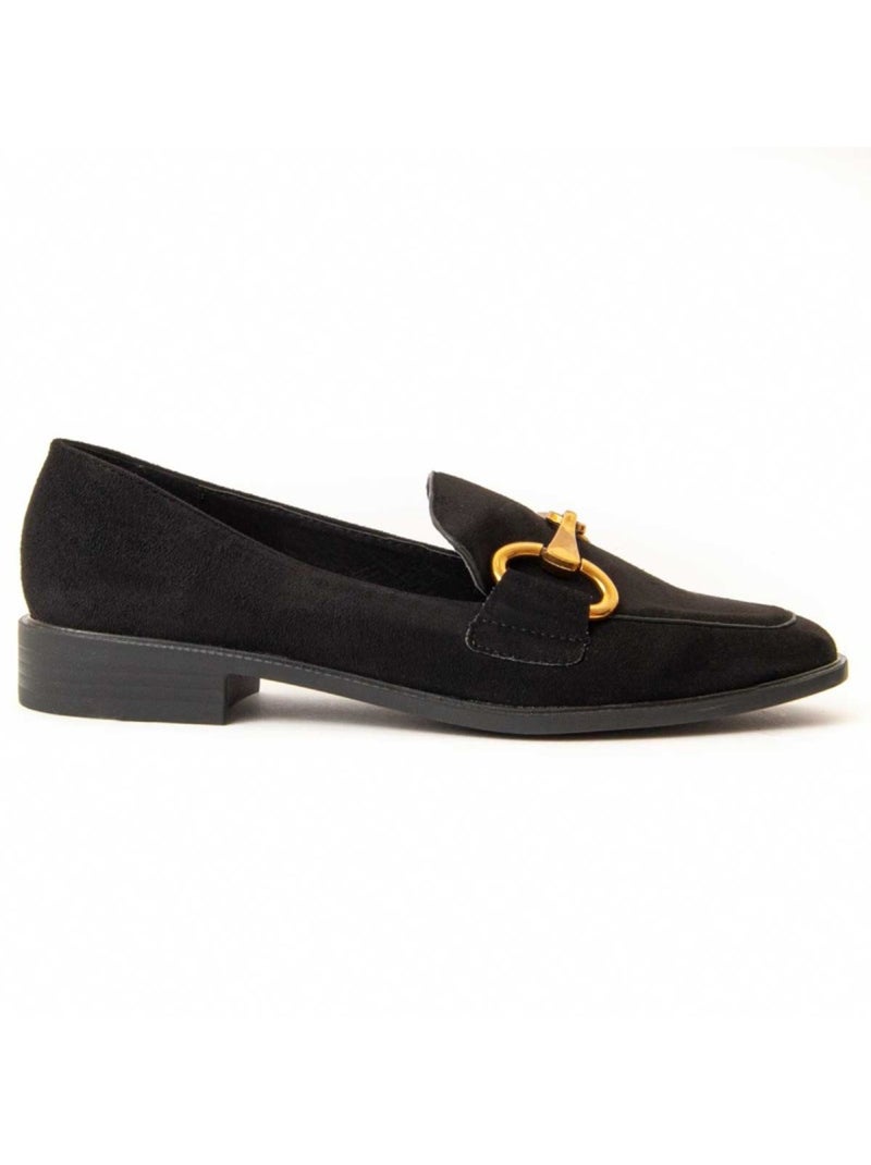 Mocassin Matériel Synthétique Montevita Noir - Kiabi
