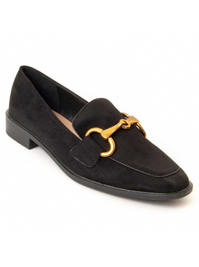 Mocassin Matériel Synthétique Montevita Noir - Kiabi