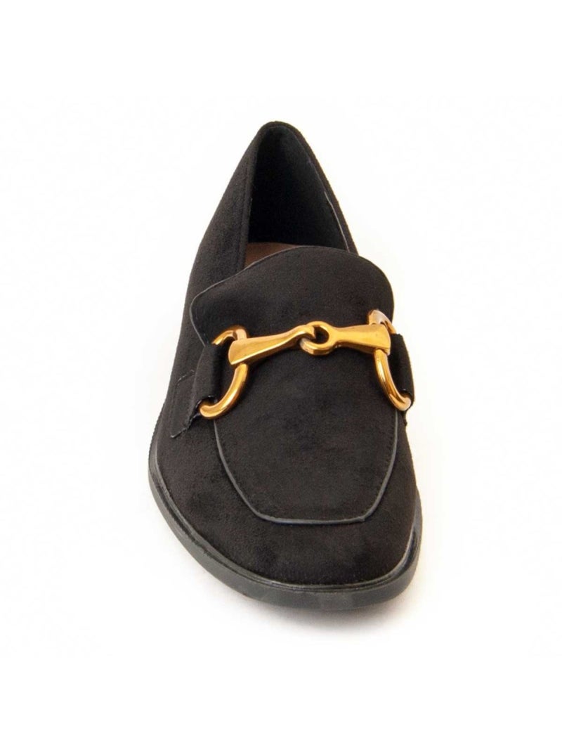 Mocassin Matériel Synthétique Montevita Noir - Kiabi