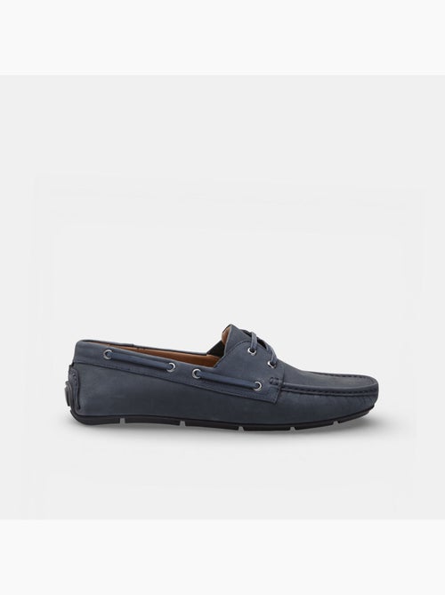 Mocassin modèle bateau en daim Bata - Kiabi