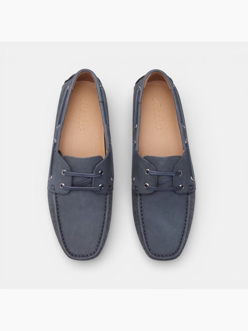 Mocassin modèle bateau en daim Bata - Kiabi