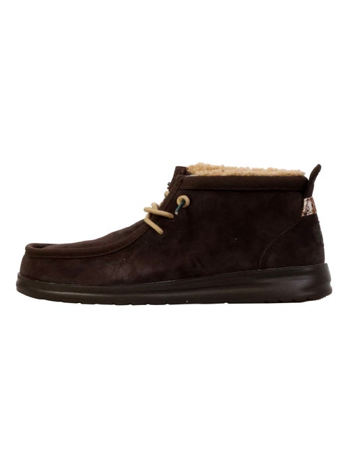 Mocassin Montante Cuir Hey Dude Wally Mid Gripr Warmth - Kiabi