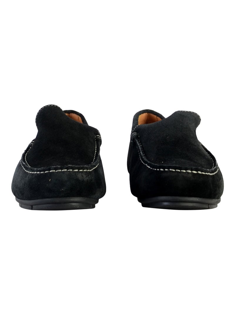 Mocassin Plate Cuir Redskins Beaba Noir - Kiabi