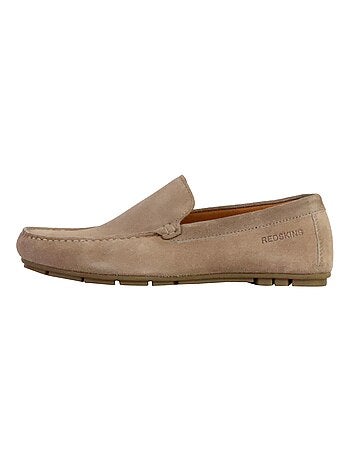 Mocassin Plate Cuir Redskins Beaba
