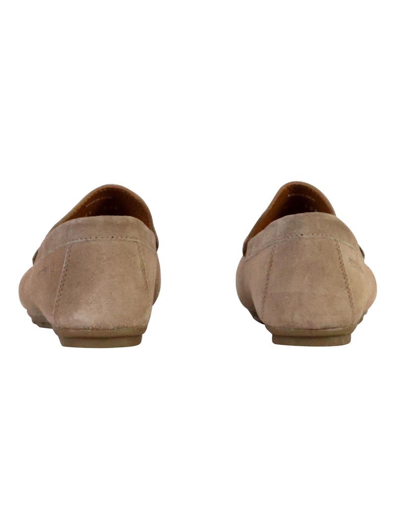 Mocassin Plate Cuir Redskins Beaba Taupe - Kiabi