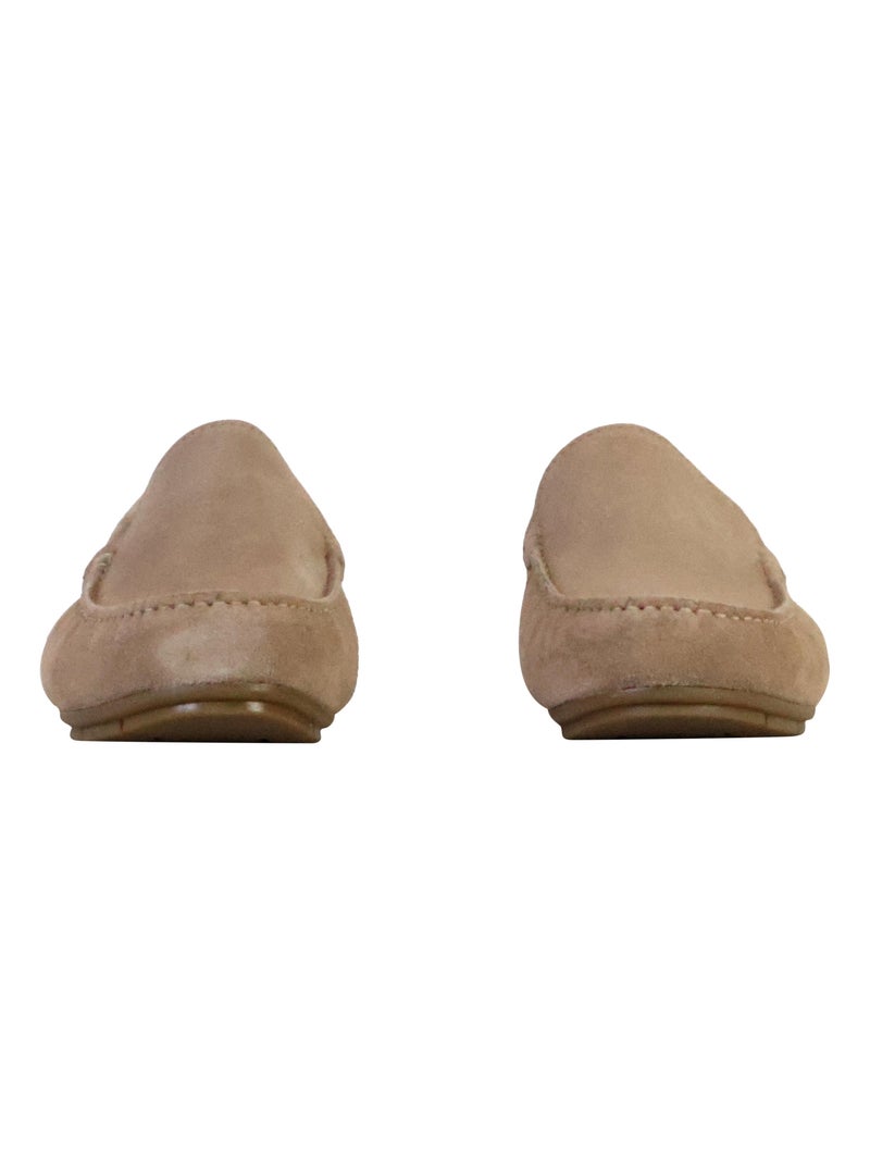 Mocassin Plate Cuir Redskins Beaba Taupe - Kiabi