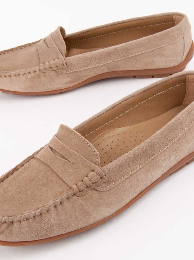 Mocassin Purapiel Meilis2 Beige - Kiabi