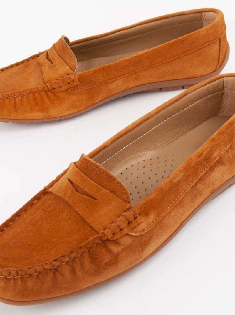 Mocassin Purapiel Meilis2 Marron - Kiabi