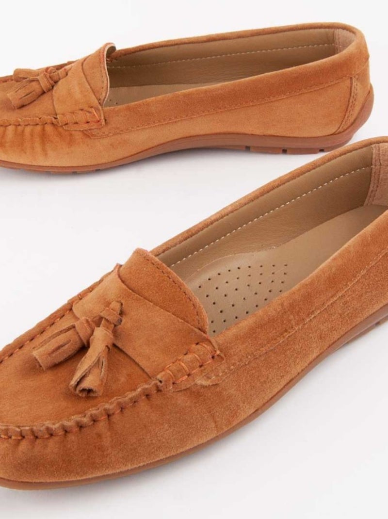 Mocassin Purapiel Meilis3 Marron - Kiabi