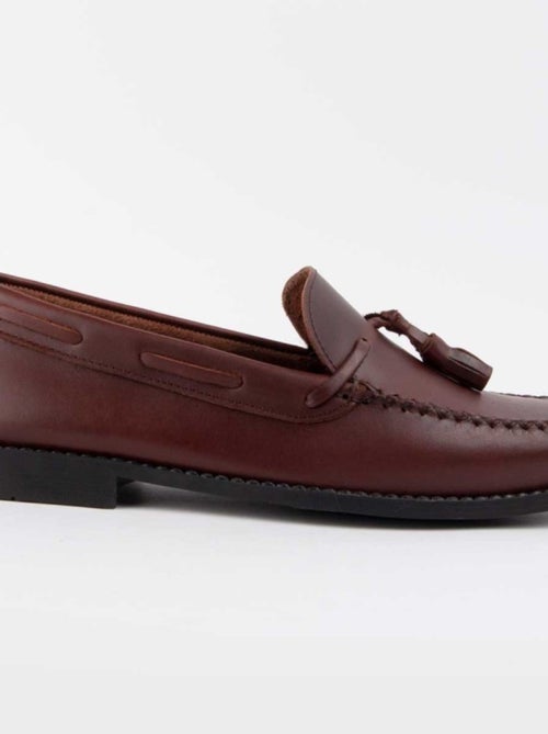 Mocassin Purapiel Mocca8 - Kiabi