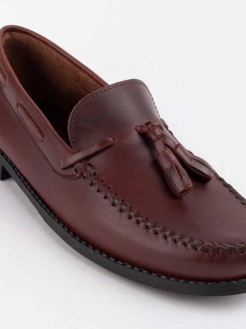 Mocassin Purapiel Mocca8 - Kiabi