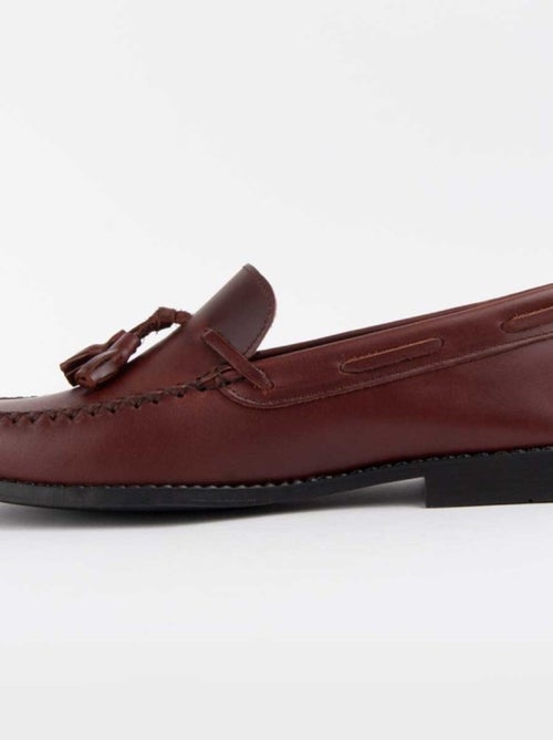 Mocassin Purapiel Mocca8 - Kiabi