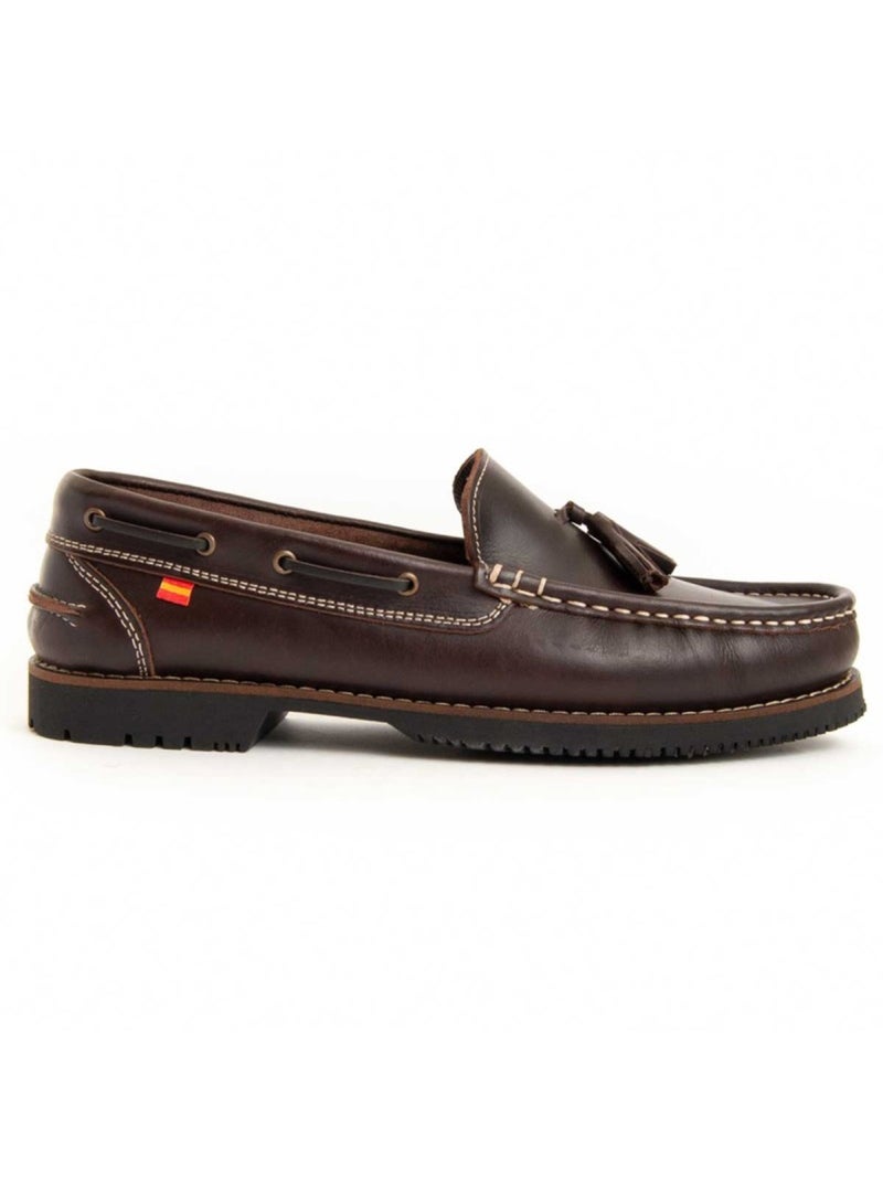 Mocassin Purapiel Pullnauk Marron - Kiabi