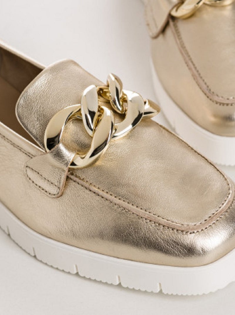 Mocassin Reqins Bronze Bronze - Kiabi