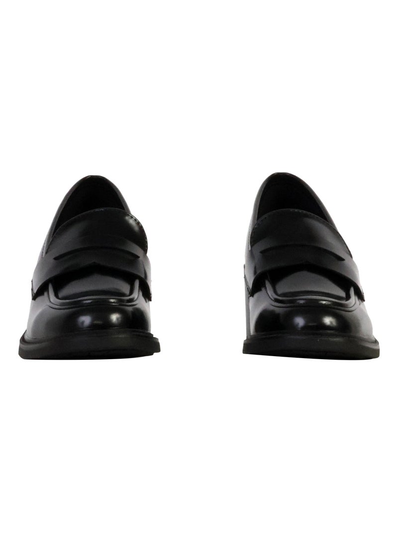 Mocassin Talon à Enfiler The Divine Factory Noir - Kiabi