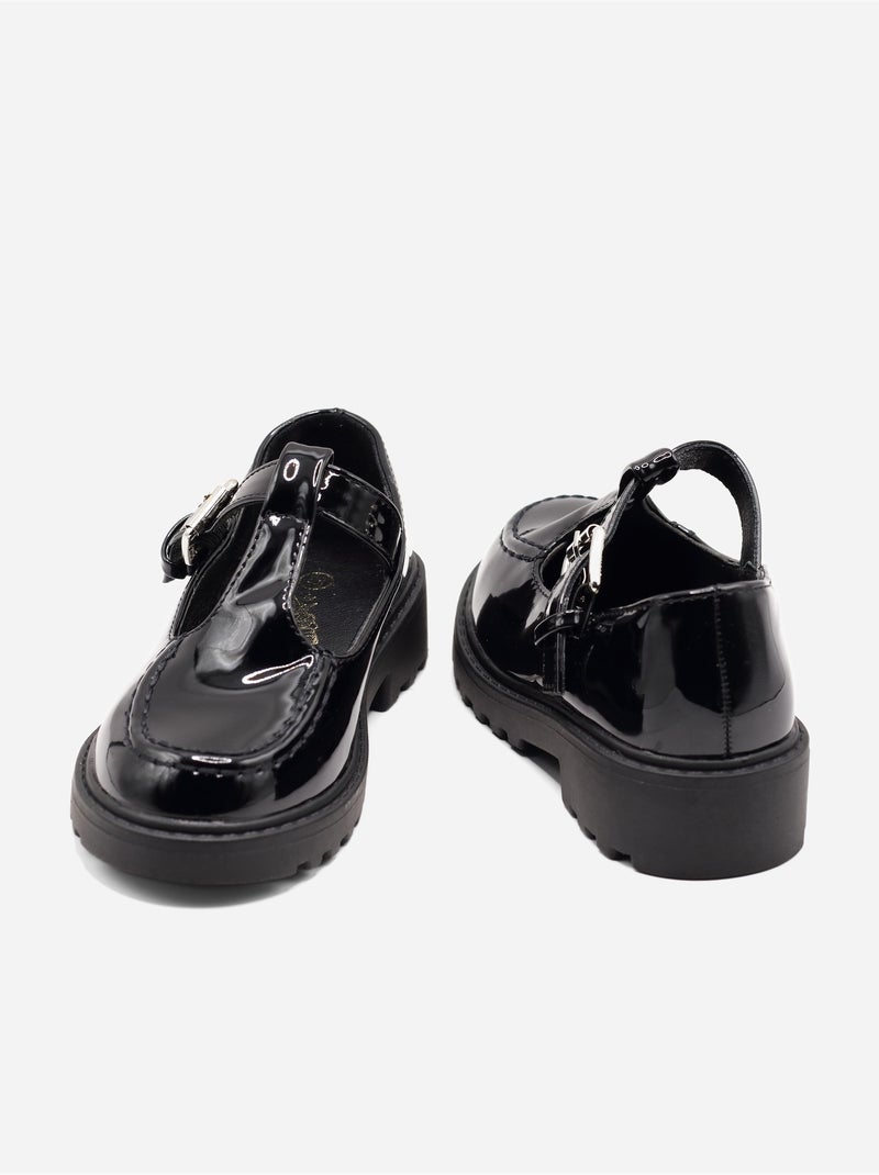 Mocassins à boucle Noir - Kiabi