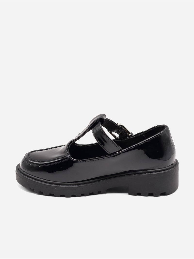 Mocassins à boucle Noir - Kiabi