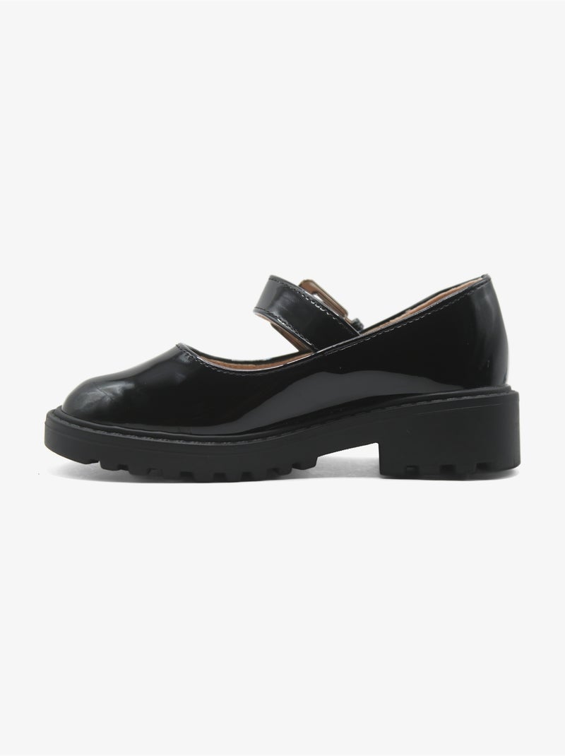 Mocassins à boucle Noir Noir - Kiabi