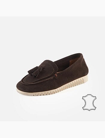 Mocassins à bout large H - Modèle Anita