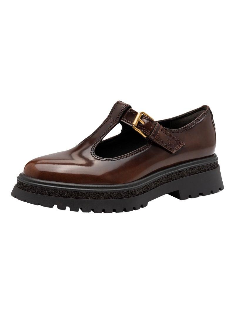 Mocassins à Brides Tamaris Bordeaux - Kiabi