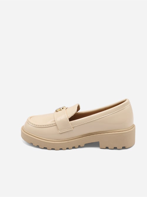 Mocassins à détail strass - Doremi - Kiabi