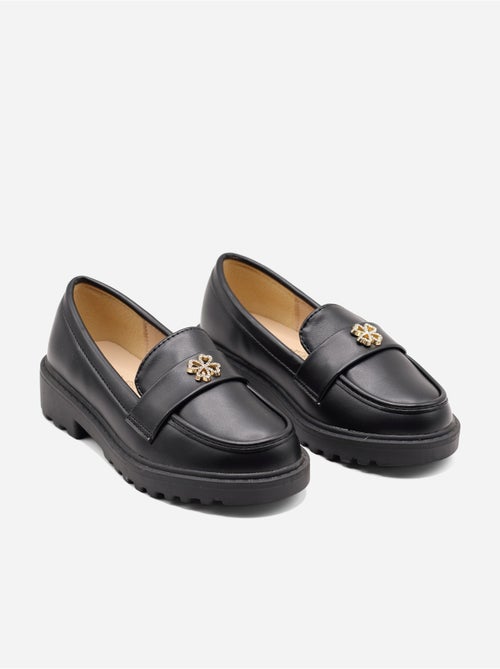 Mocassins à détail strass - Doremi - Kiabi