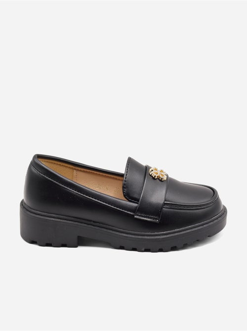 Mocassins à détail strass - Doremi - Kiabi