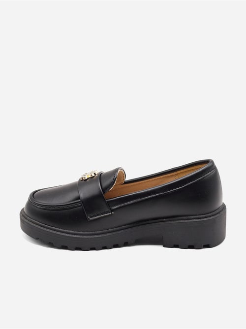 Mocassins à détail strass - Doremi - Kiabi
