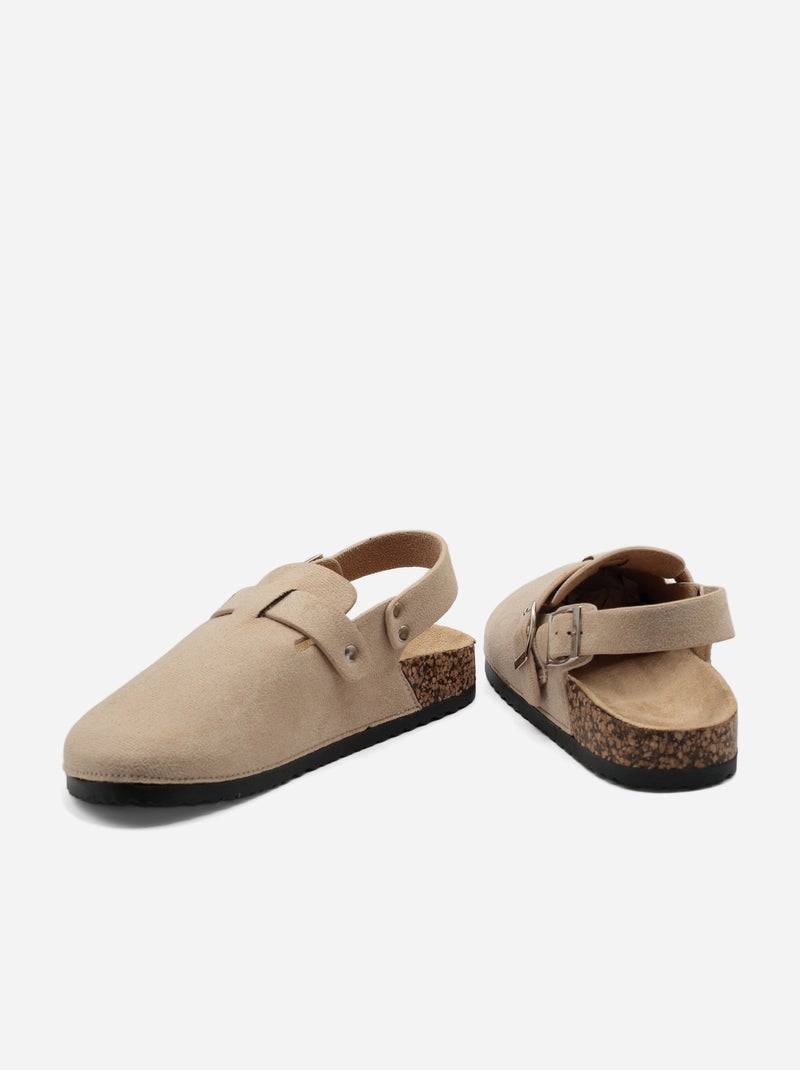 Mocassins à enfiler - C M Crème - Kiabi