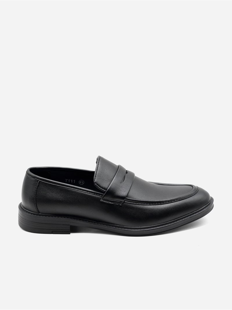 Mocassins à enfiler - C M Noir - Kiabi