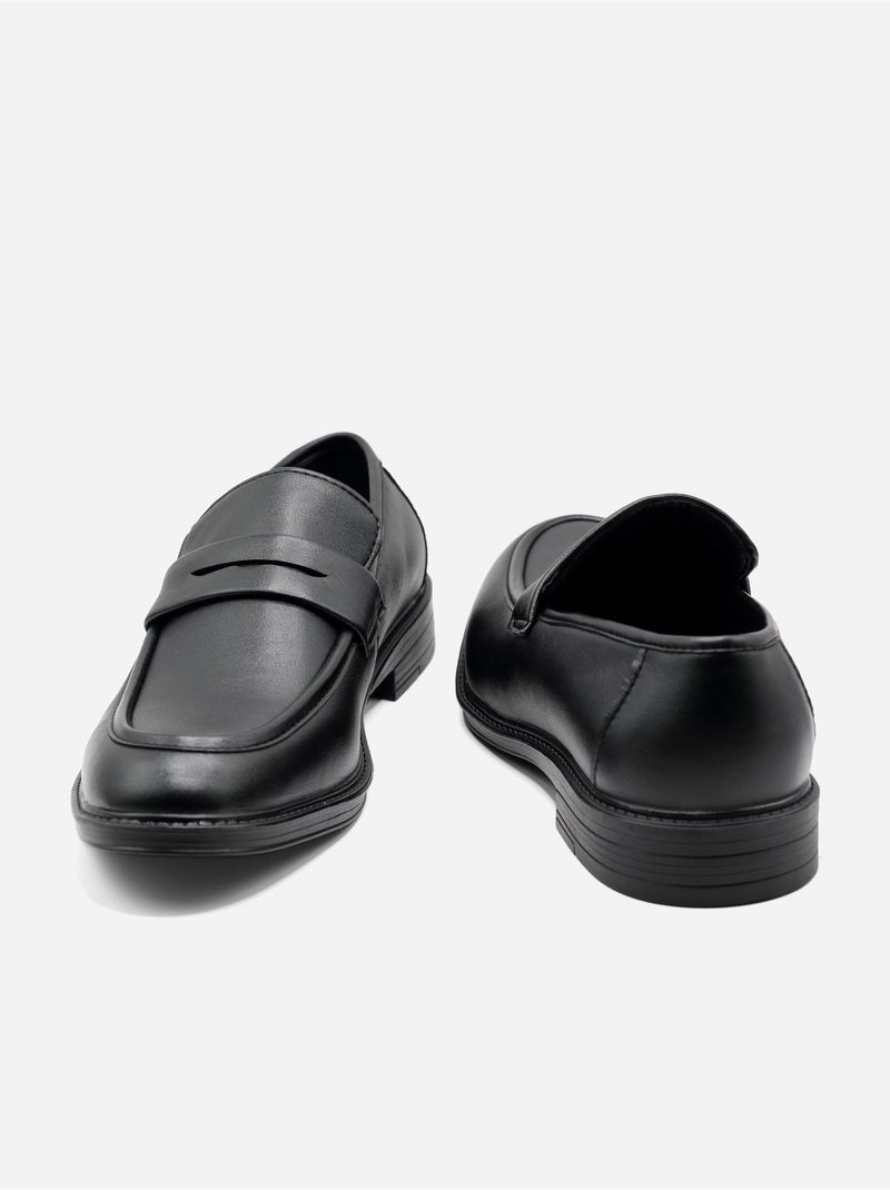 Mocassins à enfiler - C M Noir - Kiabi