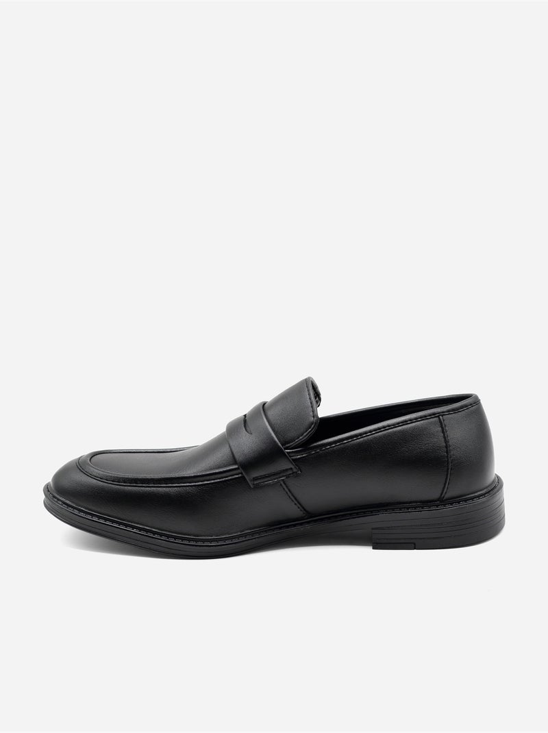 Mocassins à enfiler - C M Noir - Kiabi
