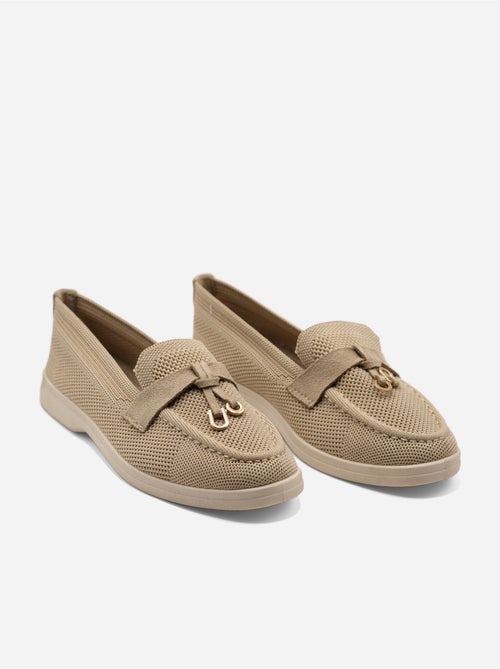 Mocassins à enfiler - C M - Kiabi