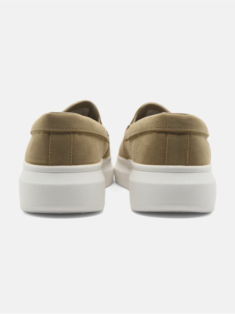 Mocassins à enfiler - Uomo Beige - Kiabi