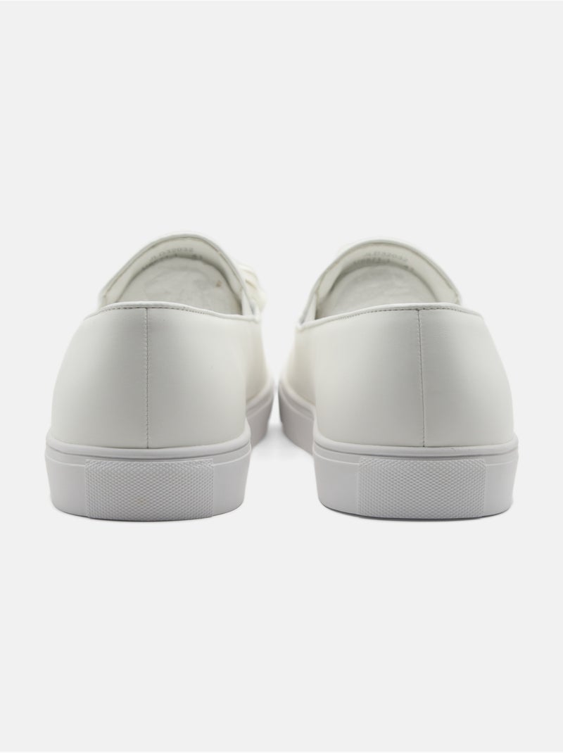 Mocassins à enfiler Blanc - Kiabi