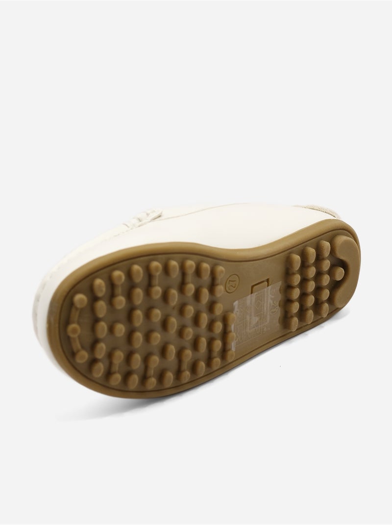Mocassins à enfiler Blanc - Kiabi