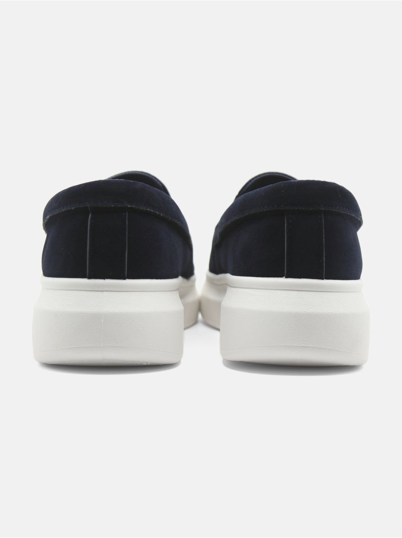 Mocassins à enfiler Bleu foncé - Kiabi