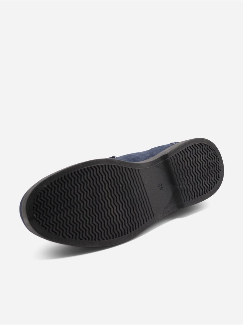Mocassins à enfiler Bleu foncé - Kiabi