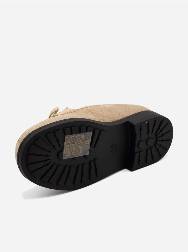 Mocassins à enfiler Crème - Kiabi