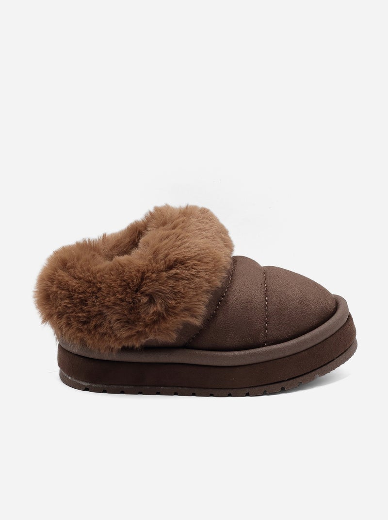 Mocassins à enfiler Marron - Kiabi